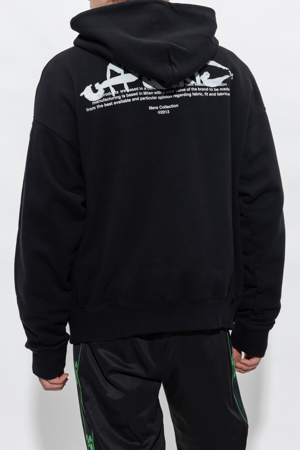 パーカー・フーディ DISCLAIMER SWEATSHIRT WITH LOGO PRINT (22EDS51599_SAFARI) Logo Zip Hoodie Sweatshirt | Old Navy
